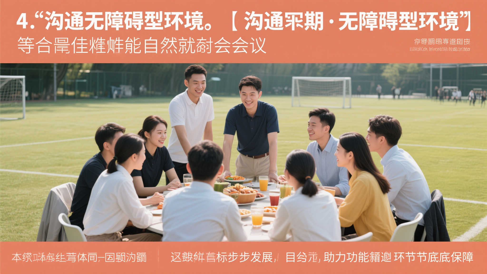 4.* 定期沟通交流：“沟通无障碍型环境”等同事宜
